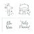 Mini Stencils Páscoa Cristã - 4 unidades - BlueStar - Rizzo - Imagem 1