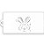 Stencil Rostinho de Coelho - 1 unidade - BlueStar - Rizzo - Imagem 1