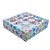 Caixa Base Brigadeiro - Páscoa Branca - N°2 (13x13x4cm) - 5 unidades - ASSK - Rizzo - Imagem 2