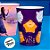 Copo de Plástico Wish: O Poder dos Desejos - Roxo - 320 ml - 1 unidade - Plasútil - Rizzo - Imagem 3