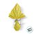 Folha para Ovos de Páscoa Double Face Poa Amarelo Laranja 69x89cm  - 5 unidades - Cromus - Rizzo - Imagem 5