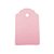 Tag Decorativa Rosa Claro - 4,5x7cm - 10 unidades - Rizzo - Imagem 1