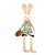 Coelho Decorativo Sentado com Cesta de Cenouras - 70cm - 1 unidade - Cromus - Rizzo - Imagem 1