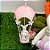 Enfeites de Pendurar de Metal Balão com Coelho de Páscoa Rosa - 9x15x9cm - 1 unidade - Cromus - Rizzo - Imagem 4