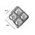 Blister 4 SweetCake Tampa Bolha - Cristal   - 5 unidades - Rizzo - Imagem 2