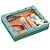 Caixa Kit Confeiteiro Meio Ovo - 150g - Coelhinho Sai da Toca Azul - 1 unidade - Cromus - Rizzo - Imagem 1