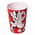 Copo de Plástico Festa Minnie e Margarida Vermelha 320Ml - Plasútil - Rizzo Festas - Imagem 1