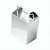Caixa Sacolinha S0 (7,5x5x5cm) Prata - 10 unidades - Assk - Rizzo - Imagem 1