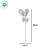 Pick Decorativo Orelha Coelhinho Azul - 15cm - 1 unidade - Cromus - Rizzo - Imagem 2