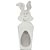 Caixa Coelho 6x10x4cm - Branco - 10 unidades - ASSK - Rizzo - Imagem 1