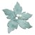 Flor Poinsétia Verde Menta 21cm - 1 unidade - Rizzo - Imagem 1