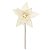 Poinsétia Branca Decorativa 60cm - 1 unidade - Rizzo - Imagem 1