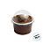 Pote de Papel com Tampa Bolha - Marrom - 95x53mm  - 5 unidades - Sulformas - Rizzo - Imagem 2