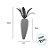 Mini Cenoura Decorativa - 6cm - 18 unidades - Rizzo - Imagem 2