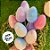 Pick Decorativo Ovos com Glitter de Páscoa -  25,5cm  - 9 unidades - Rizzo - Imagem 3