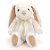 Coelho de Pelúcia Orelhas Grandes - Branco - 27cm - 1 unidade - Cromus - Rizzo - Imagem 1