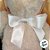 Coelho de Pelúcia Orelhas Grandes - Marrom - 27cm - 1 unidade - Cromus - Rizzo - Imagem 3