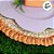 Sousplat Fibra Trancada - Bege/Laranja - 38cm - 1 unidade - Cromus - Rizzo - Imagem 3