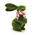 Coelho Decorativo de Grama de Pé - 40cm - 1 unidade - Cromus - Rizzo - Imagem 1