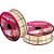 Fita de Cetim ECF005TR 22mm - Cor 175 -  Xadrez Aquarelado -  Rolo 10m - 1 unidade - Fitas Progresso - Rizzo - Imagem 4