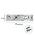 Fita de Cetim ECF005TR 22mm - Cor 173 -  Coelhos e Flores Aquarelados -  Rolo 10m - 1 unidade - Fitas Progresso - Rizzo - Imagem 2