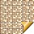 Folha para Ovos de Páscoa Double Face Crystal Marfim 69x89cm - 25 unidades - Cromus - Rizzo - Imagem 1