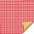 Folha para Ovos de Páscoa Double Face Tweed Vermelho 69x89cm - 25 unidades - Cromus - Rizzo - Imagem 1