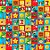 Folha para Ovos de Páscoa Super Mario 69x89cm - 25 unidades - Cromus - Rizzo - Imagem 1