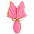 Folha para Ovos de Páscoa Double Face Acetinado Rosa Ouro 69x89cm - 25 unidades - Cromus - Rizzo - Imagem 1