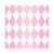 Folha para Ovos de Páscoa Pierrot Rosa e Branco 69x89cm - 25 unidades - Cromus - Rizzo - Imagem 1