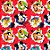 Folha para Ovos de Páscoa Mickey Friendship Vermelho 69x89cm - 25 unidades - Cromus - Rizzo - Imagem 1