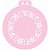 Stencil Flores e Borboletas - Ref: 4093 - 1 unidade - RR Cortadores - Rizzo - Imagem 1