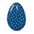 Papel Chumbo 43,5x59cm - Dots Azul - 50 unidades - Cromus - Rizzo - Imagem 1