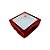 Caixa com Visor S21 (15cmx15cmx4cm) - Marsala - 10 unidades - ASSK - Rizzo - Imagem 1