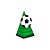 Caixa Cone com Aplique - Festa Futebol  - 1 unidade - Cromus - Rizzo - Imagem 1