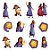Mini Personagens Decorativos - Wish - 12 unidades - Regina - Rizzo - Imagem 1