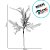 Galho Decorativo - Folhas, Frutas Verde, Vermelho - 67cm - 1 unidade - Cromus - Rizzo - Imagem 2