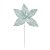 Poinsétia Decorativa - Branco, Verde - 20cm - 1 unidade - Cromus - Rizzo - Imagem 1