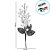 Pick Decorativo - Folhas, Frutas Branco - 12cm - 1 unidade - Cromus - Rizzo - Imagem 2