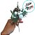 Pick Decorativo - Galho com Folhas, Pinha e Frutas Brancas - 22cm - 1 unidade - Cromus - Rizzo - Imagem 3