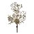 Pick Decorativo - Frutas e Pinhas Champagne - 32cm - 1 unidade - Cromus - Rizzo - Imagem 1