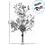 Pick Decorativo - Frutas e Pinhas Champagne - 32cm - 1 unidade - Cromus - Rizzo - Imagem 2