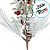 Galho Decorativo - Folhas Verde, Vermelho, Marrom - 31cm - 1 unidade - Cromus - Rizzo - Imagem 3