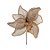 Poinsétia Decorativa - Juta e Corda - 28cm - 1 unidade - Cromus - Rizzo - Imagem 1
