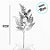 Galho Decorativo - Nevado com Frutinhas Brancas e Mini Pinhas - 40cm - 1 unidade - Cromus - Rizzo - Imagem 2