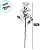 Galho Decorativo - Folhas e Frutinhas Chumbo - 56cm - 1 unidade - Rizzo - Imagem 2