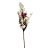 Galho de Flor Decorativa - Branco e Vermelho - 53cm - 1 unidade - Rizzo - Imagem 1
