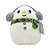 Boneco de Neve de Pelúcia - 18cm - 1 unidade - Rizzo - Imagem 1