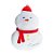 Boneco de Neve Grande de Pelúcia - 43cm - 1 unidade - Rizzo - Imagem 1