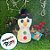 Boneco de Neve de Pelúcia - 24cm - 1 unidade - Rizzo - Imagem 4